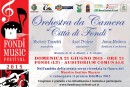Concerto Orchestra da Camera “Città di Fondi” diretta da Jesus Medina: Domenica 21 Giugno ore 21.00 – Auditorium comunale