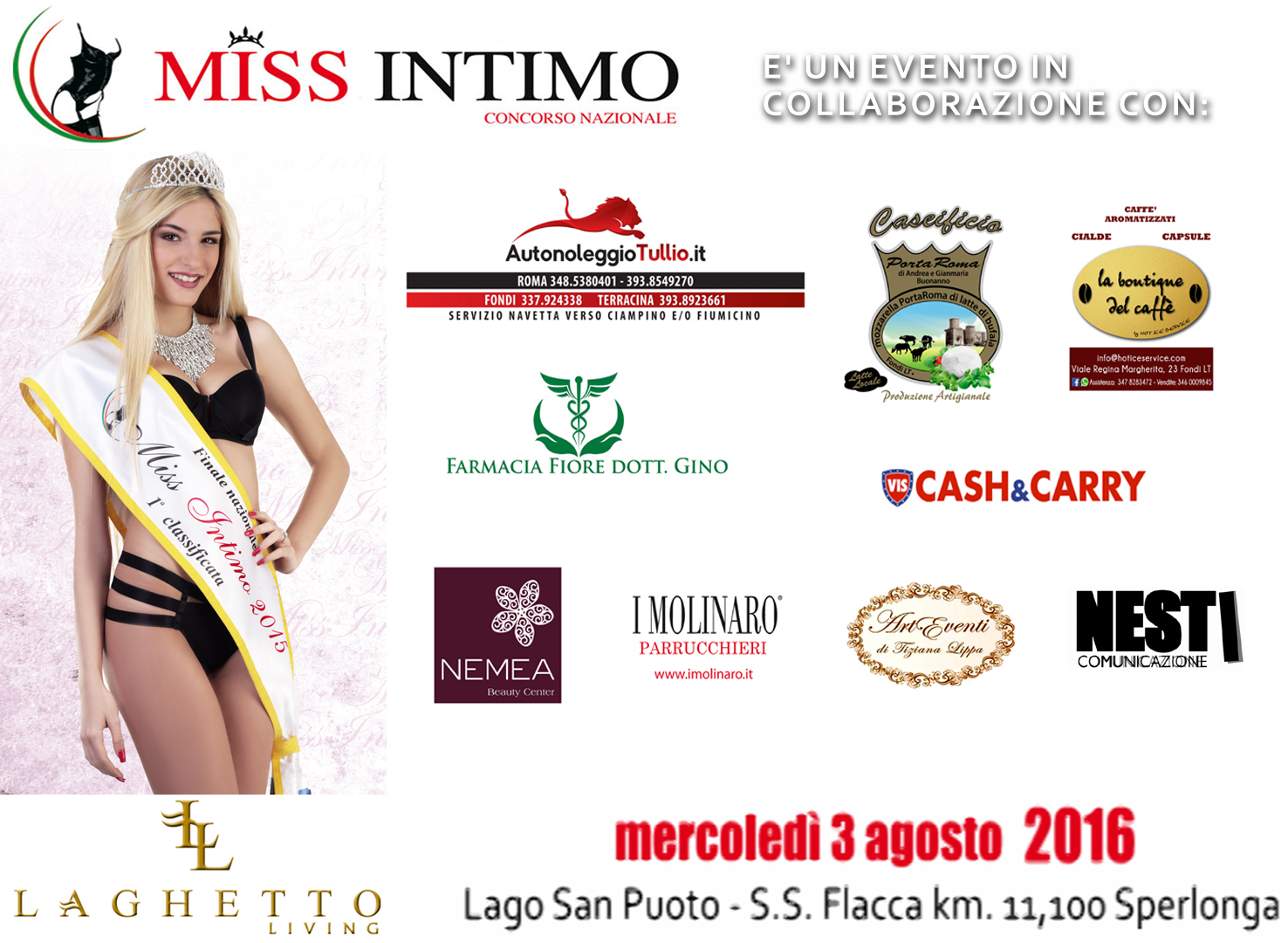 SLIDE SPONSOR MISS INTIMO 2016 LAGHETTO LIVING