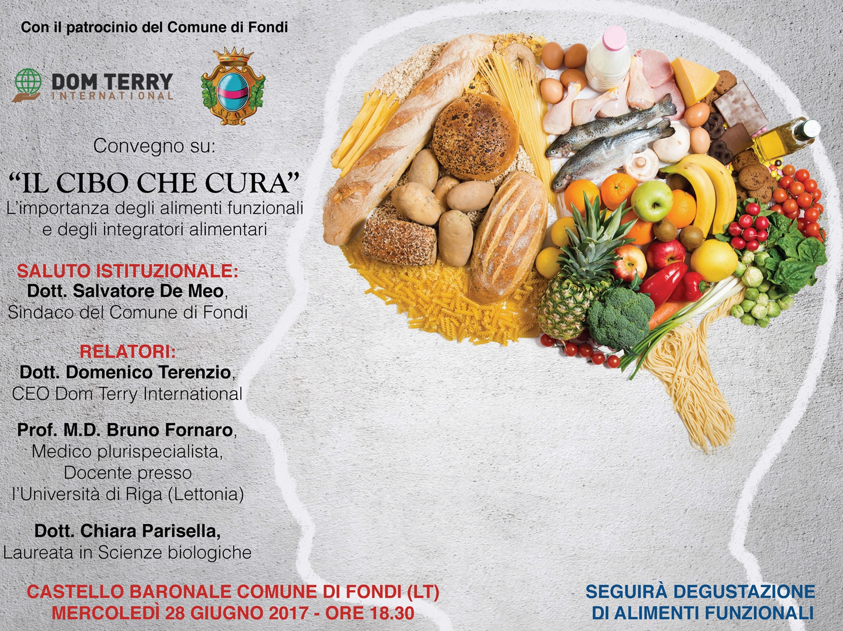 Convegno Il cibo che cura 28-6-17