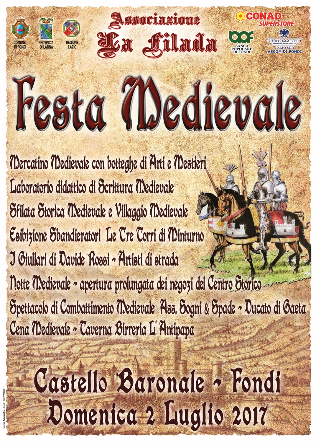 LOC. Festa Medievale Fondi 2017