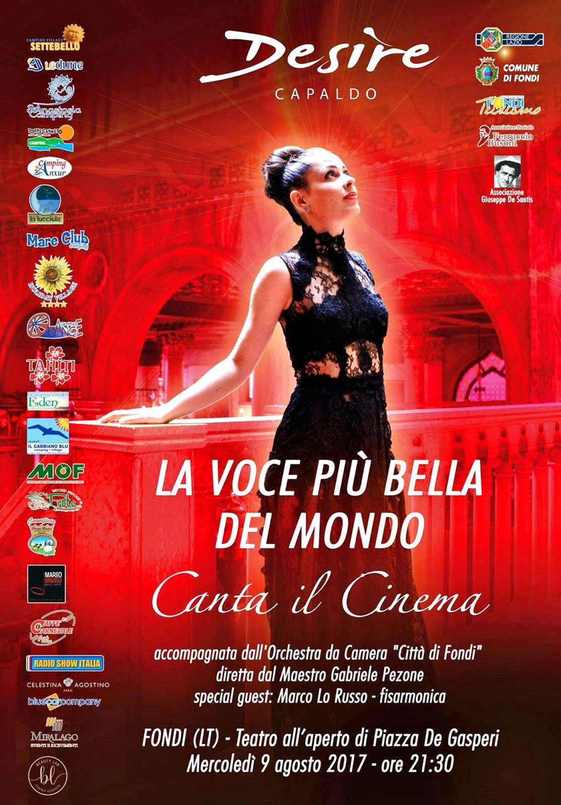 LOC Concerto Desire canta il Cinema 9-8-17