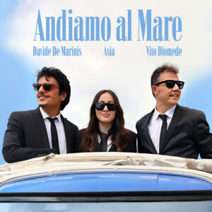 Davide De Marinis, Vito Diomede e Asia 4 - Andiamo al mare - Cover Digitale 1600x1600