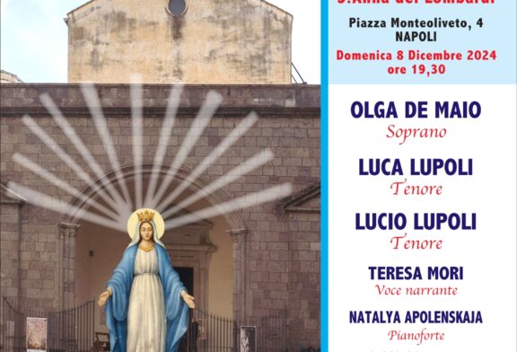 Tradizionale Concerto dell’ Immacolata 8 dicembre 2024 dell’ Associazione Culturale Noi per Napoli